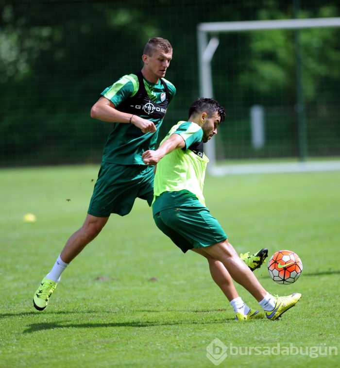 Bursaspor Almanya'da ikinci çalışmasını yaptı