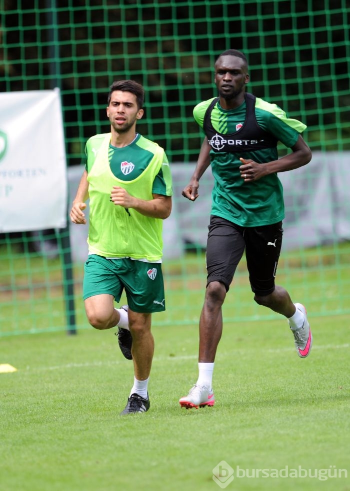 Bursaspor Almanya'da ikinci çalışmasını yaptı