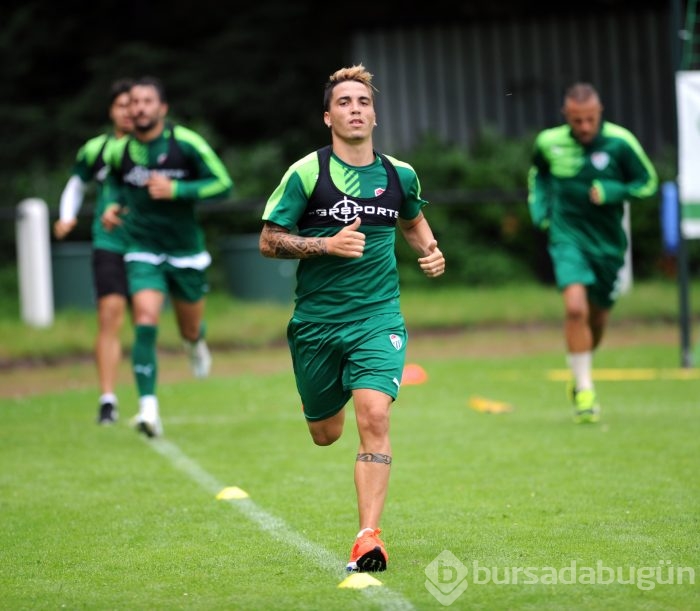 Bursaspor Almanya'da ikinci çalışmasını yaptı