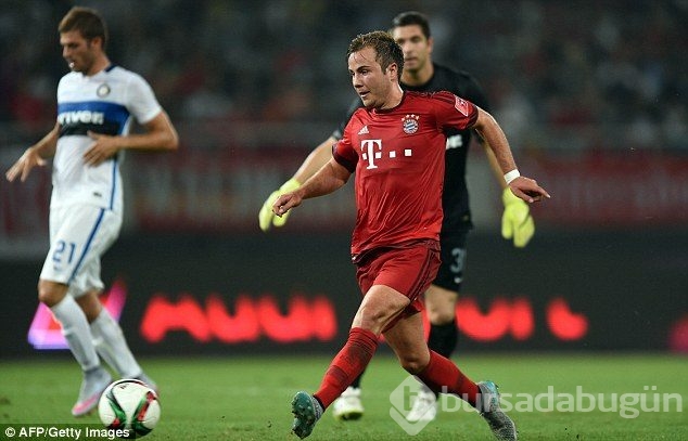 Bayern Münih Inter'i Götze ile geçti