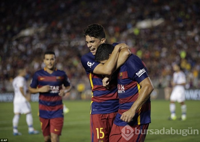 Barcelona,Los Angeles Galaxy önünde zorlanmadı!