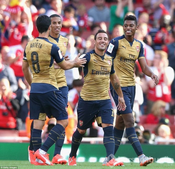 Arsenal Lyon'a acımadı!