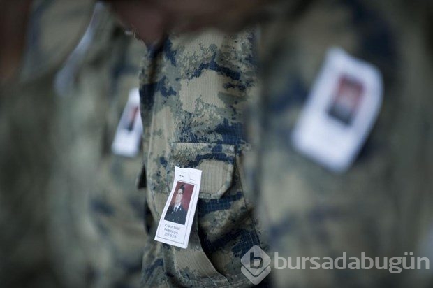 IŞİD'in şehit ettiği astsubaya veda