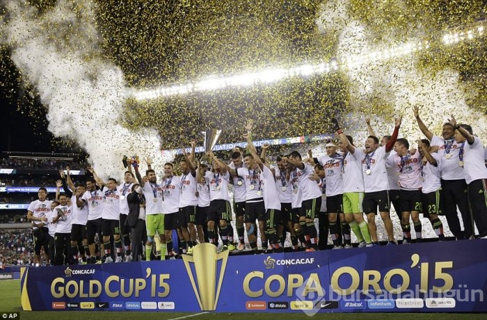 Gold Cup'ta şampiyon Meksika oldu!