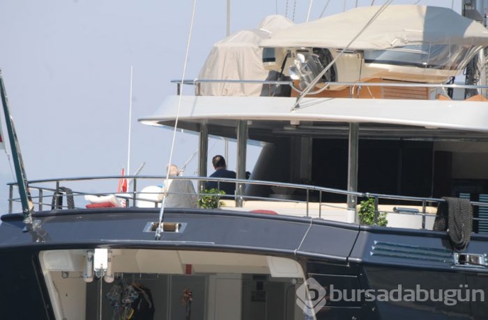 Ebru Gündeş ve Reza Zarrab'ın yat keyfi