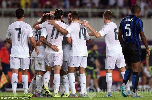 Inter,Real Madrid'e hafif geldi:3-0