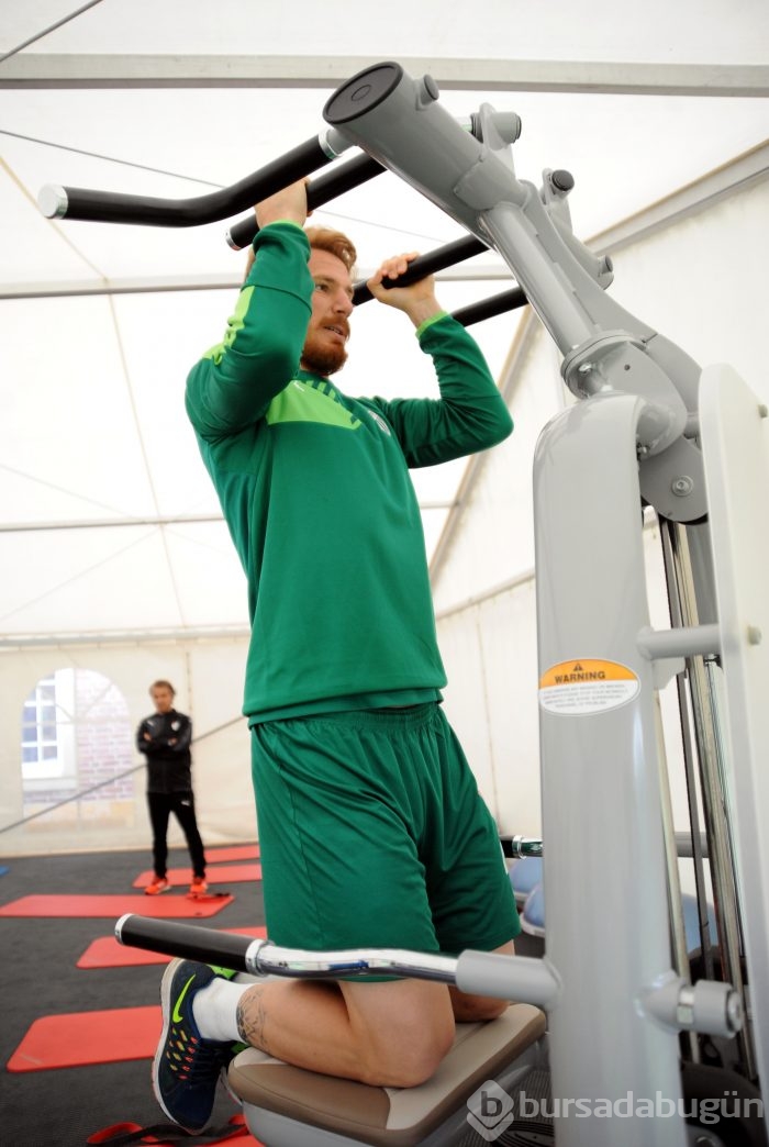 Bursaspor kondisyon depoladı