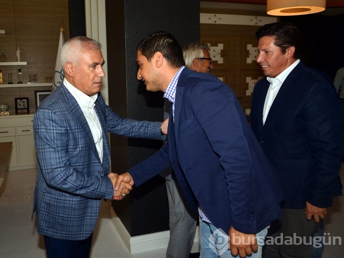 Bursaspor yönetiminden Başkan Bozbey'e teşekkür