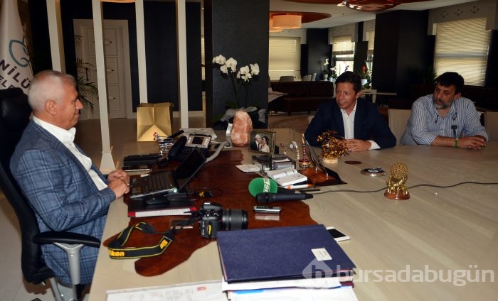 Bursaspor yönetiminden Başkan Bozbey'e teşekkür