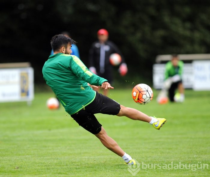 Bursaspor gol çalıştı 