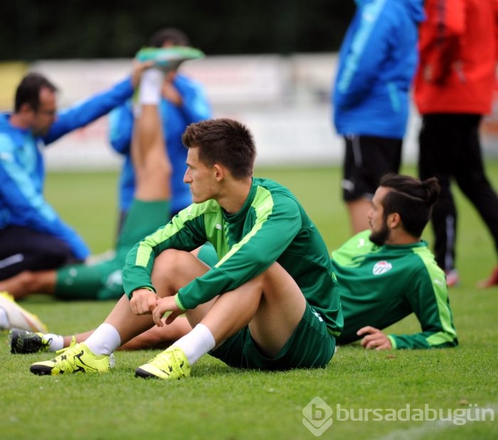 Bursaspor gol çalıştı 