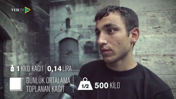 Kağıt toplayıcılarının şaşırtan kazançları