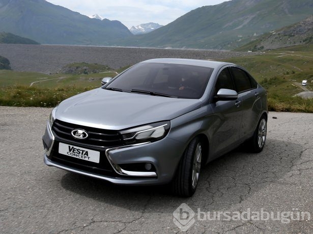 Lada Vesta'nın iç dizaynı böyle olacak