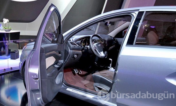 Lada Vesta'nın iç dizaynı böyle olacak