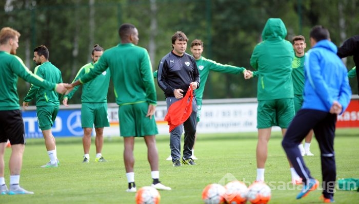 Bursaspor'da kalecilere özel çalışma