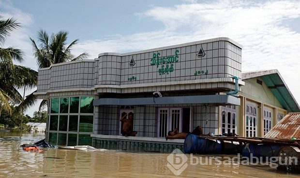 Myanmar'ı sel vurdu