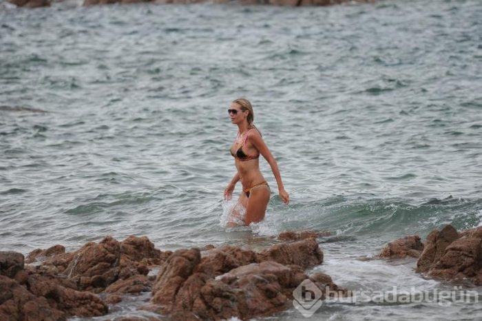Heidi Klum ve genç sevgilisi hala tatilde 