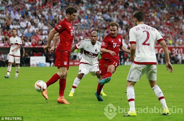 Milan Bayern Münih'e direnemedi!