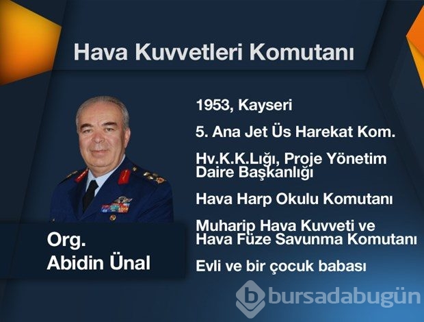 İşte TSK'nın yeni komuta kademesi