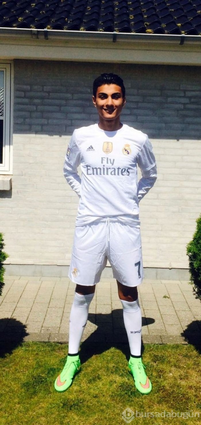 Her şey Ronaldo'ya benzemek için