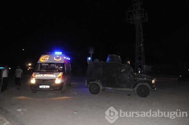 Hedefte polis vardı, minibüs geçerken patladı: 1 ölü