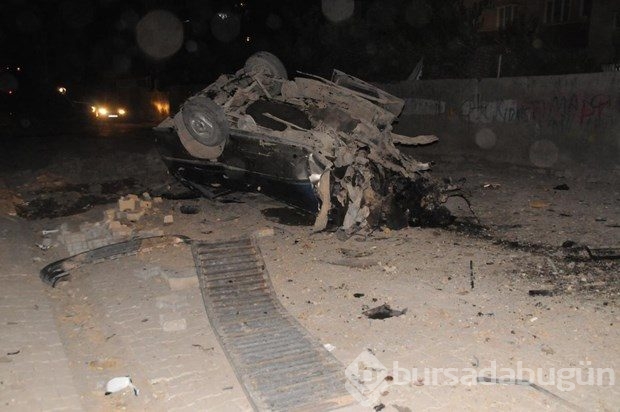 Hedefte polis vardı, minibüs geçerken patladı: 1 ölü