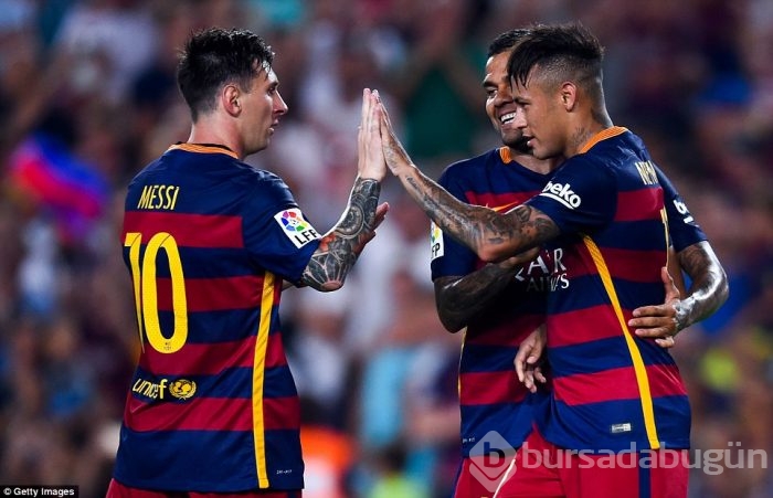 Barcelona'ya Roma hafif geldi!