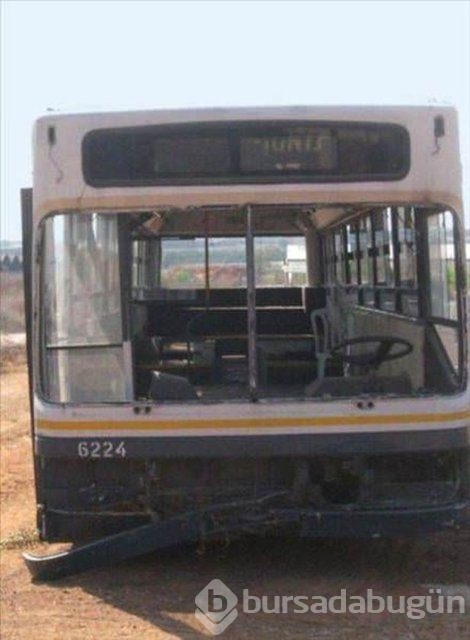 Otobüs değil cephanelik!
