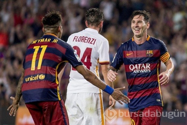 Messi'den 'kafa'yla karşılık