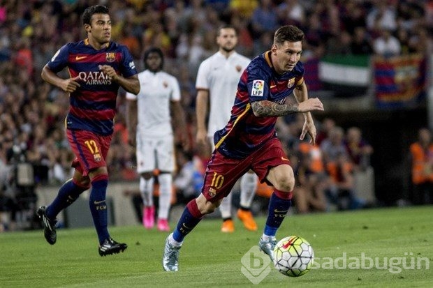 Messi'den 'kafa'yla karşılık
