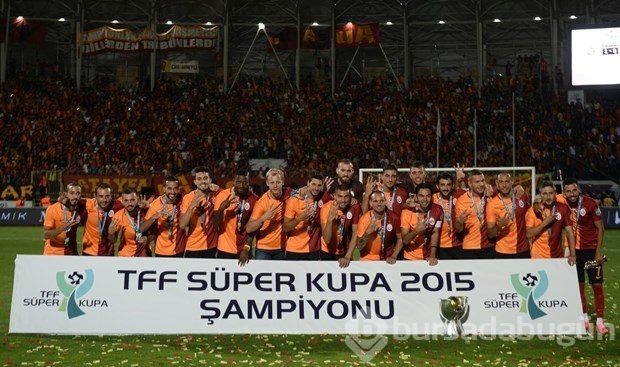 Süper Kupa'nın sahibi Galatasaray