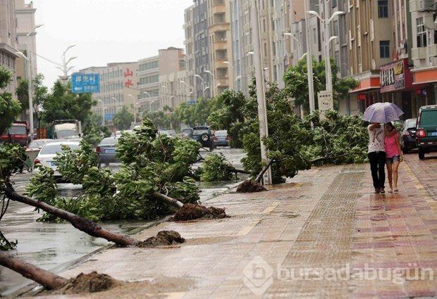 Çin'de Soudelor tayfunu 14 can aldı