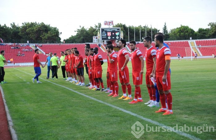 Bursaspor'dan Balıkesir'de kötü prova