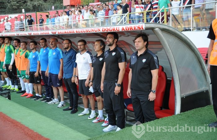 Bursaspor'dan Balıkesir'de kötü prova