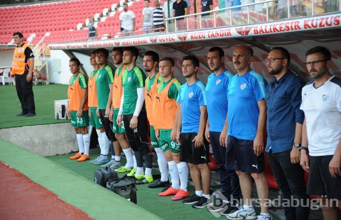 Bursaspor'dan Balıkesir'de kötü prova