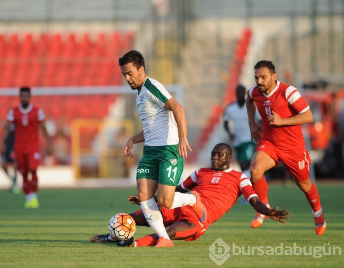 Bursaspor'dan Balıkesir'de kötü prova