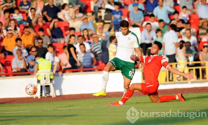 Bursaspor'dan Balıkesir'de kötü prova