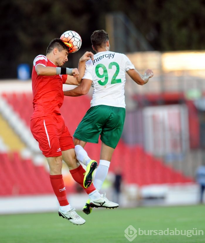 Bursaspor'dan Balıkesir'de kötü prova