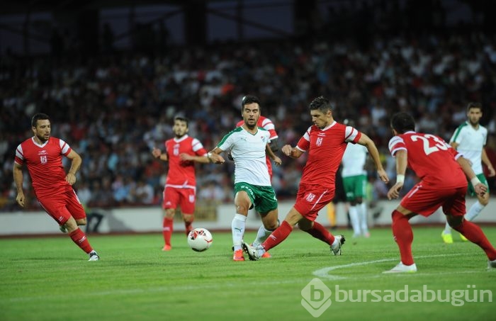 Bursaspor'dan Balıkesir'de kötü prova