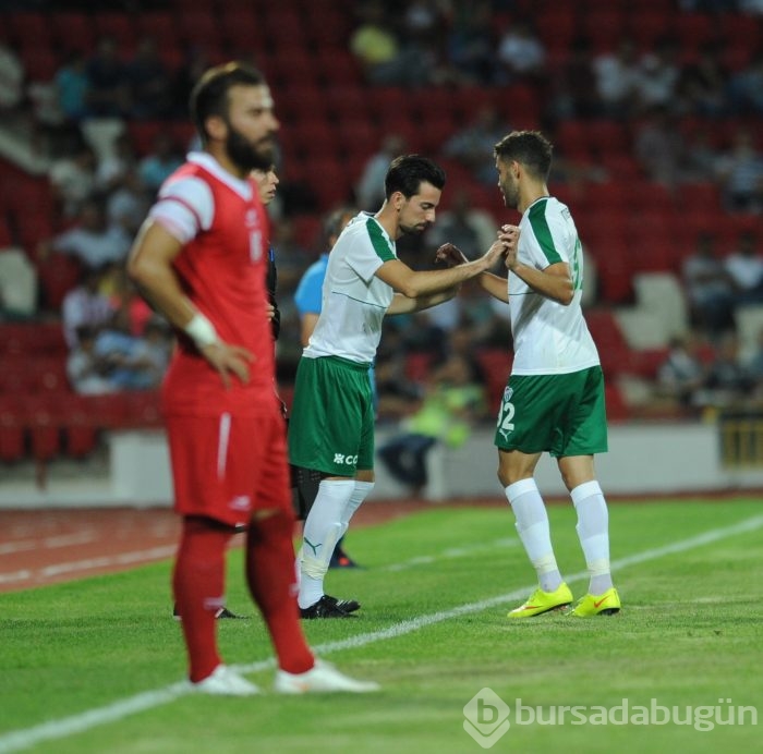 Bursaspor'dan Balıkesir'de kötü prova