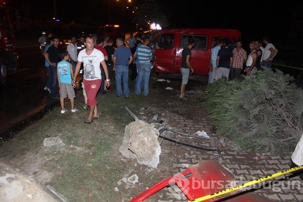 Nişan dönüşü kaza: 16 yaralı
