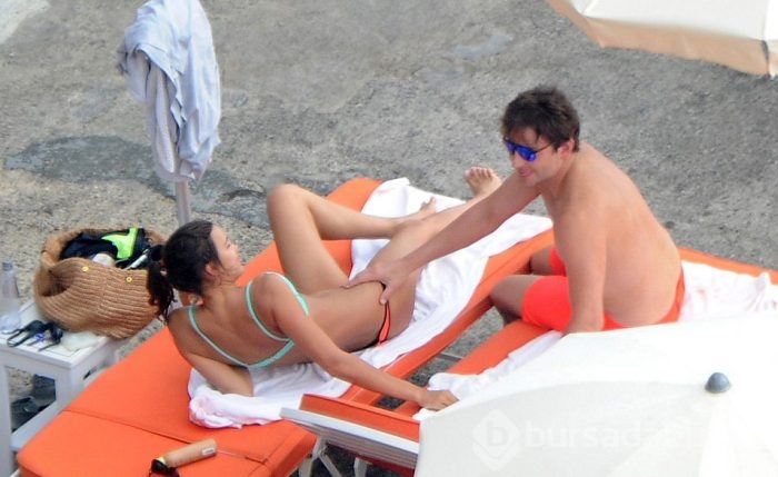 Irina Shayk yeni sevgilisiyle tatile çıktı.