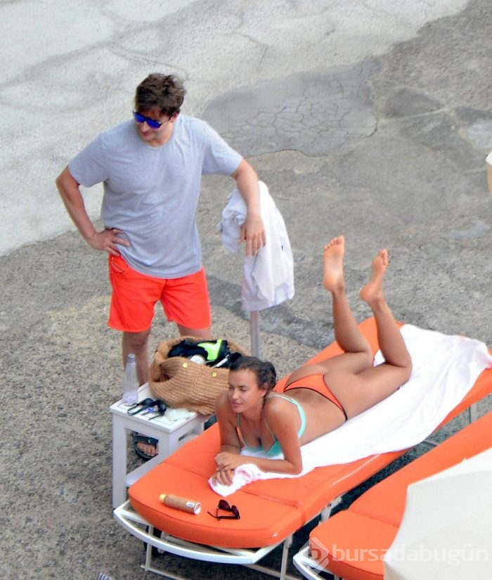 Irina Shayk yeni sevgilisiyle tatile çıktı.