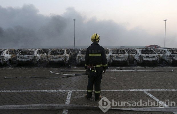 Çin'de patlama: 44 kişi öldü, yüzlerce araba kullanılmaz halde