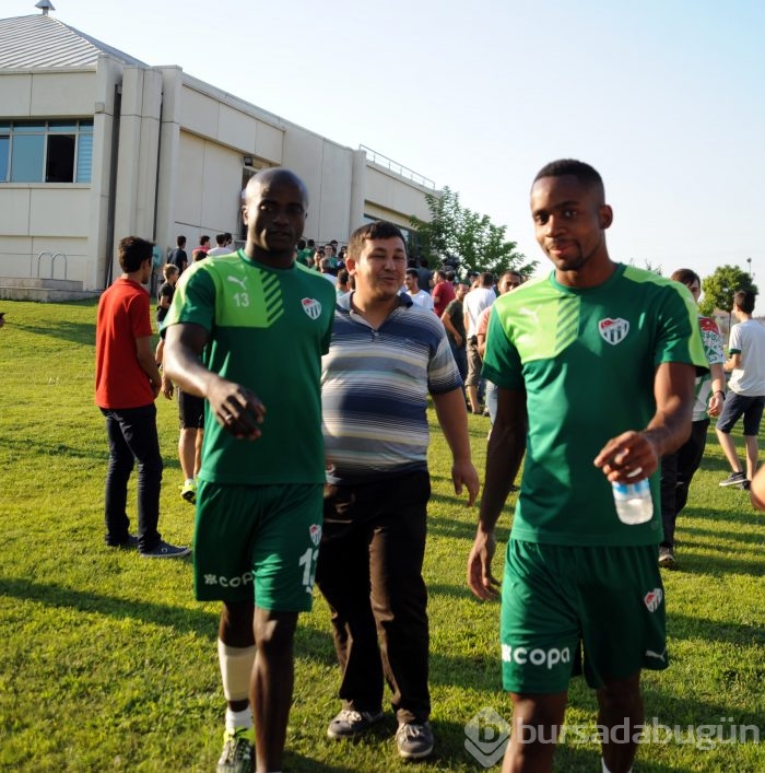 Özlüce'de Bursaspor coşkusu!