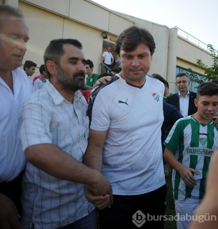 Özlüce'de Bursaspor coşkusu!
