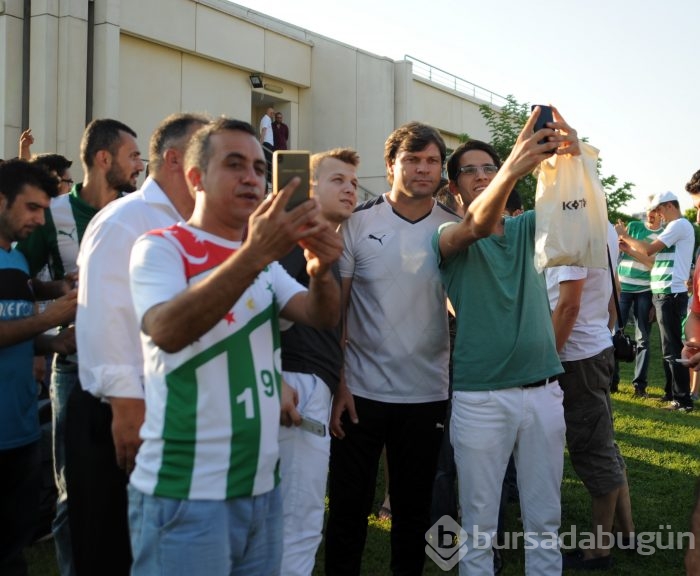 Özlüce'de Bursaspor coşkusu!