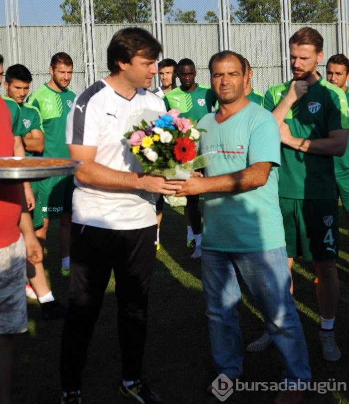 Özlüce'de Bursaspor coşkusu!