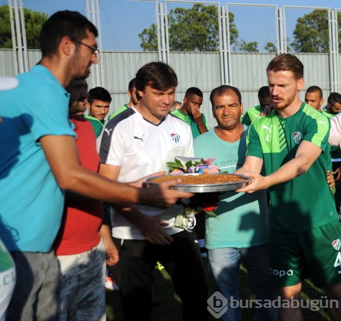 Özlüce'de Bursaspor coşkusu!