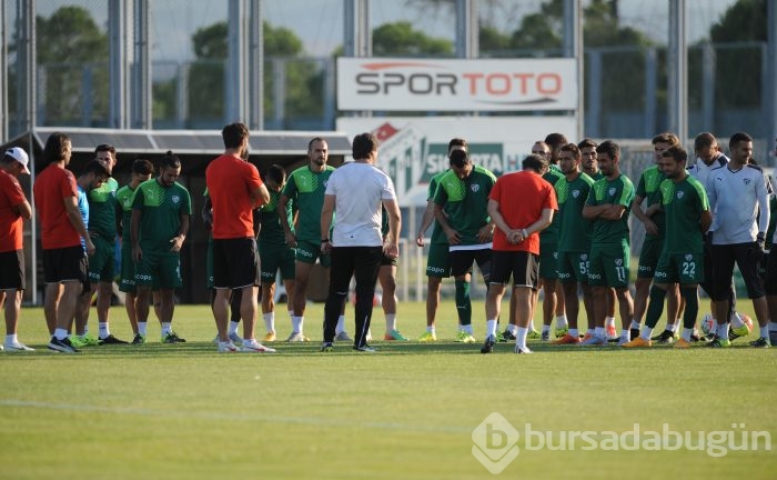 Özlüce'de Bursaspor coşkusu!